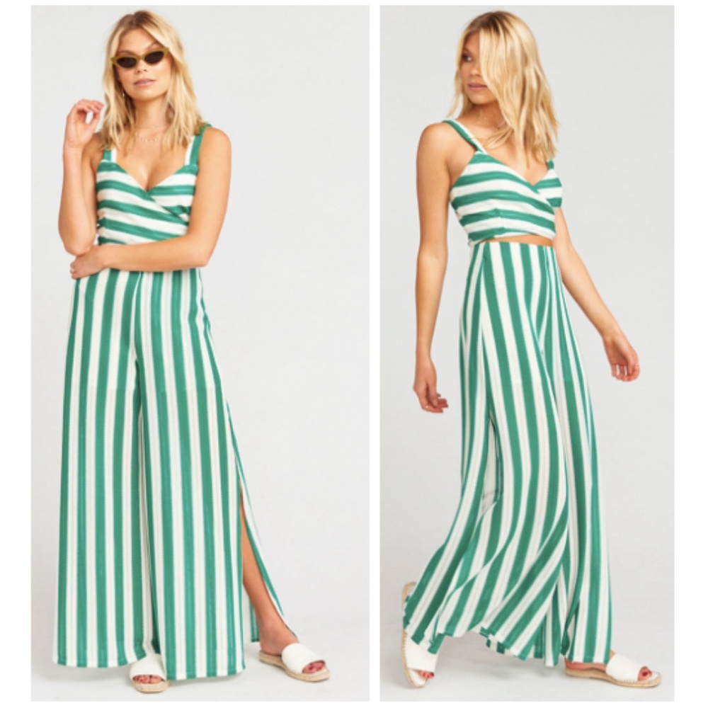 NWT Show Me Your Mumu Cabana Stripe Top & Pants XS